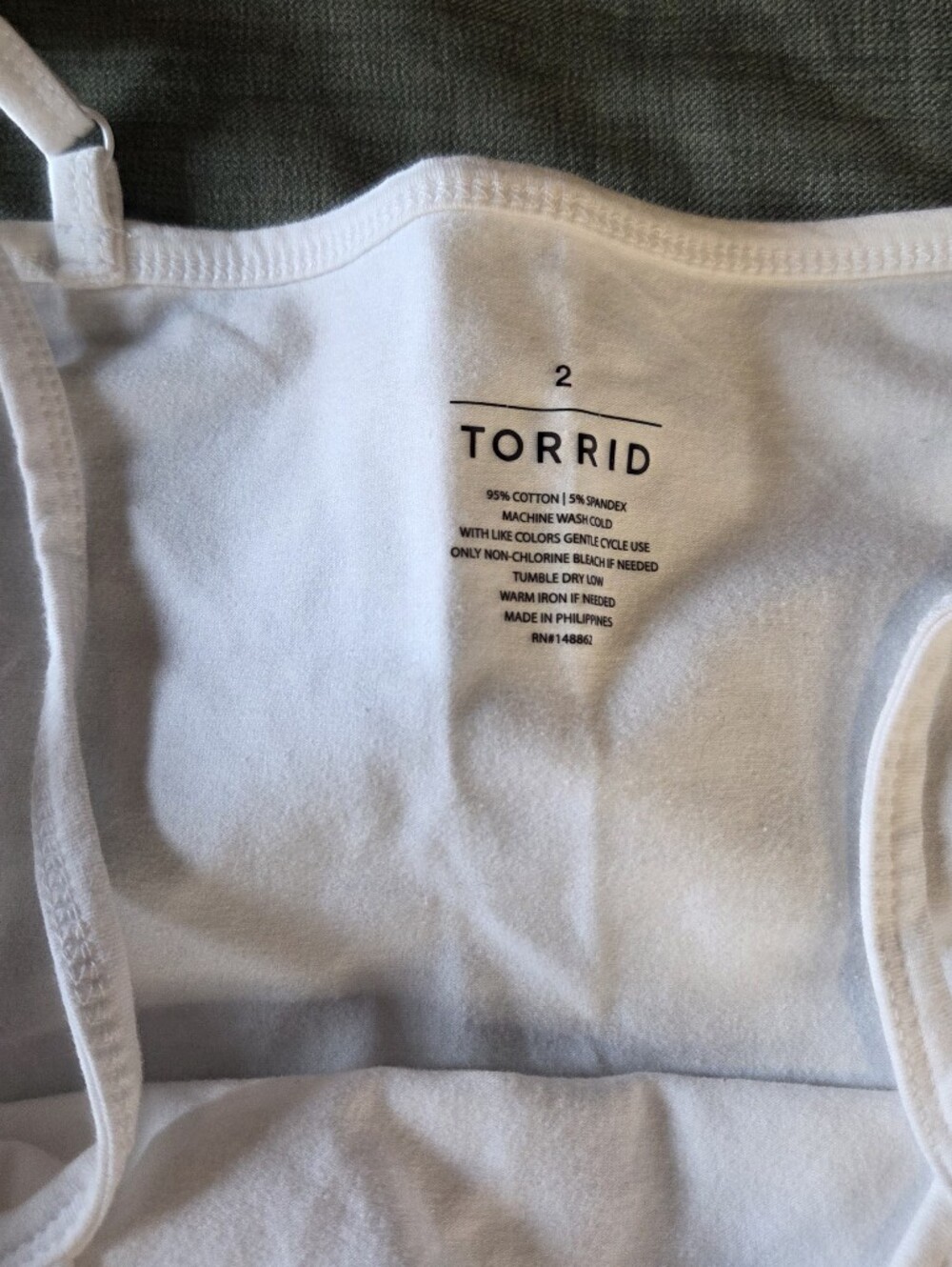 Torrid Tank Top Size 2x - Picture 3 of 4